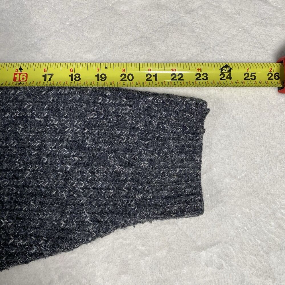 Abercrombie & Fitch Men’s XL Tall 1/4 Zip Mock Neck Sweater Grandpa Oversized - Picture 7 of 8